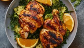 Orange Ginger Grilled Chicken