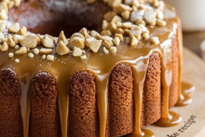 Salted Caramel with This Kentucky Butter Cake Recipe