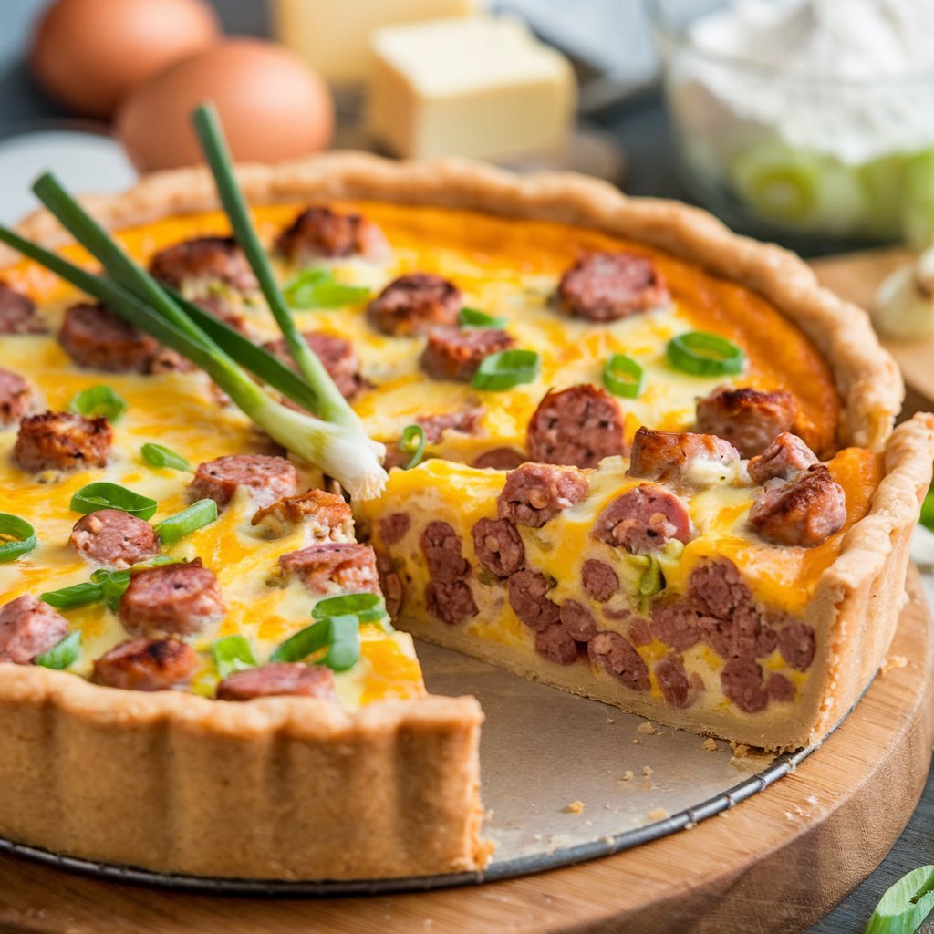 Sausage Quiche Recipe