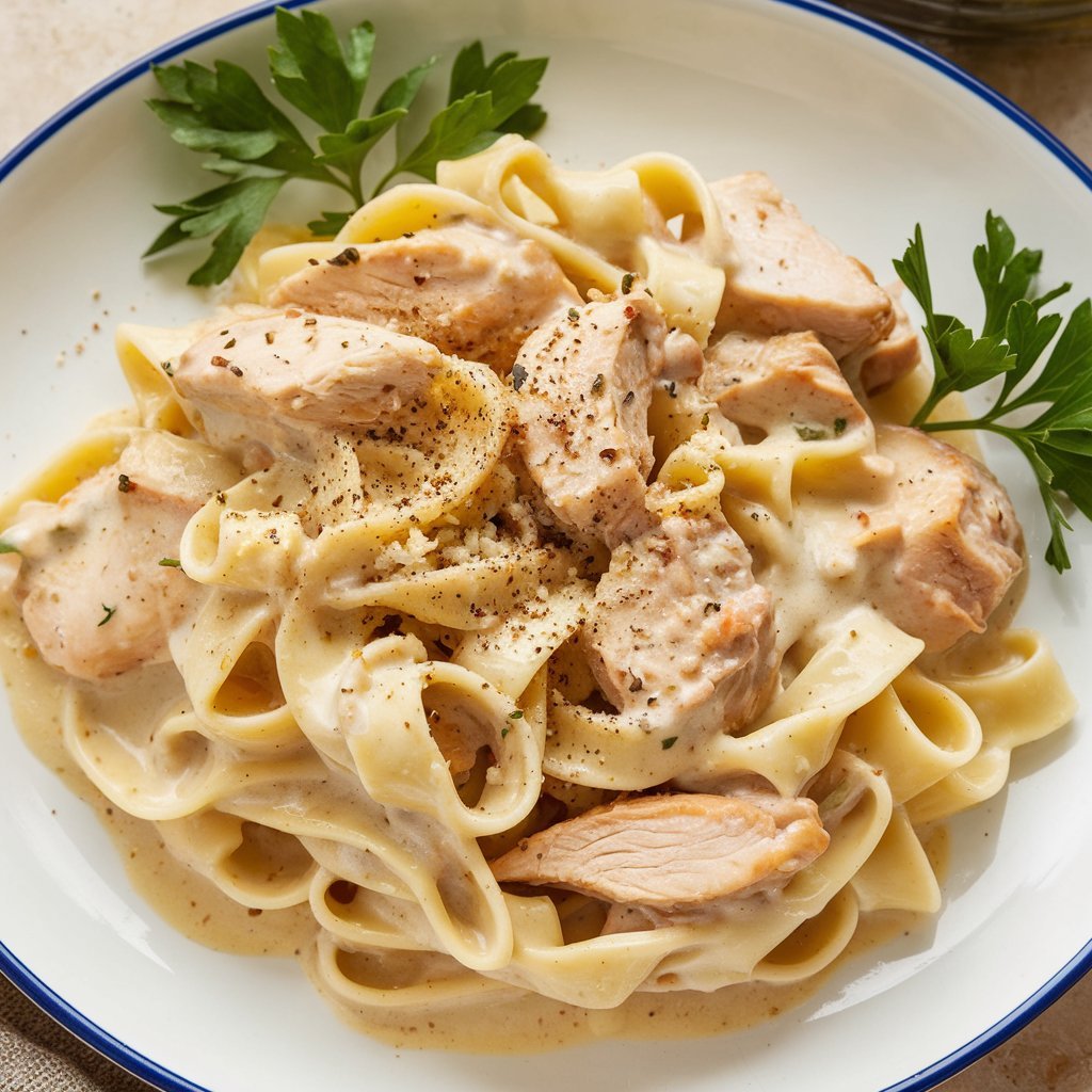 Chicken Fettuccine Alfredo