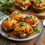 Taco-Stuffed Bell Peppers