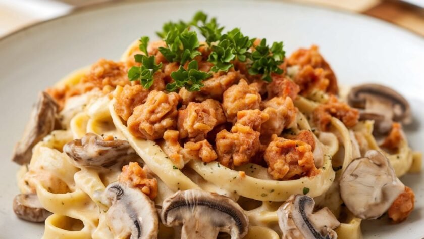 Creamy Mushroom Pasta Recipe