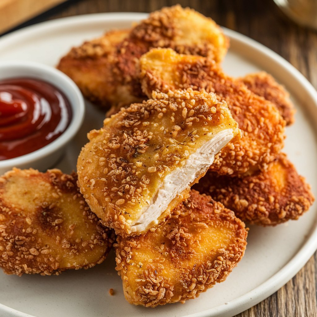 Crispy Air Fryer Chicken Nuggets