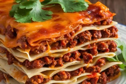 Mexican Style Lasagna with Chorizo