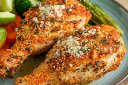 Air Fryer Parmesan Chicken