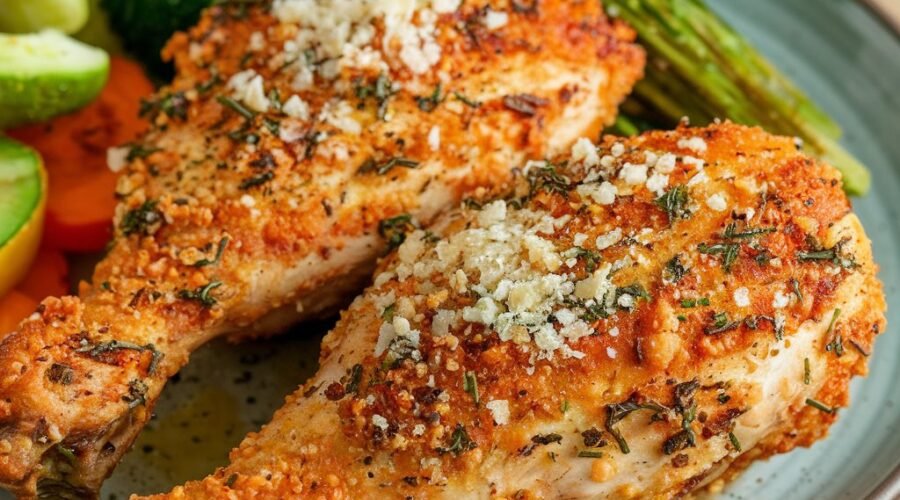 Air Fryer Parmesan Chicken