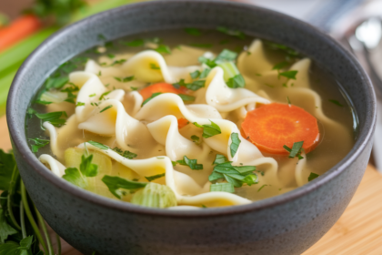 Vegan Chicken Noodle Soup