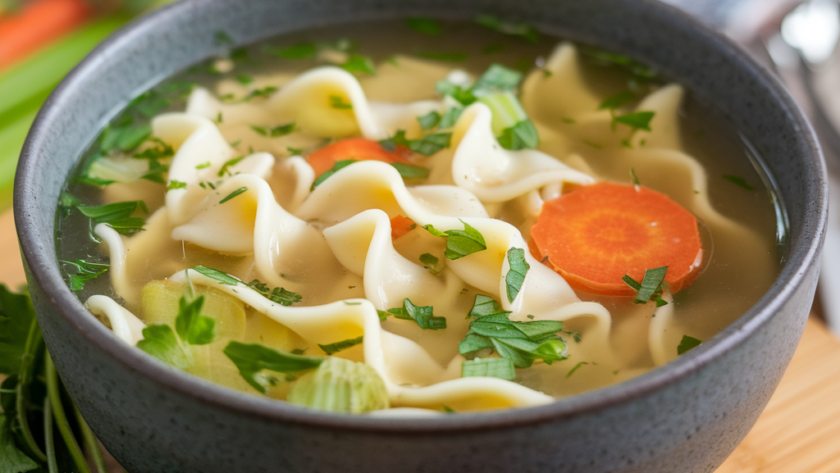 Vegan Chicken Noodle Soup