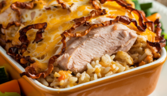 Chicken and Rice-A-Roni Casserole