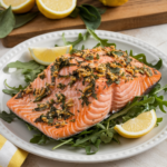 Lemon Herb Grilled Salmon