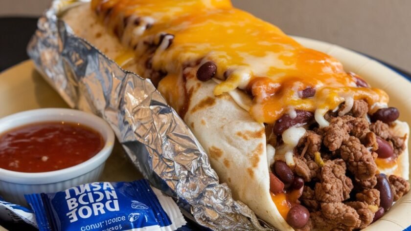 Beef and Bean Burritos