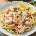 Shrimp Scampi Linguine