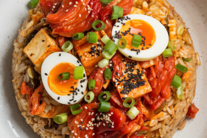 Vegan Kimchi Fried Rice