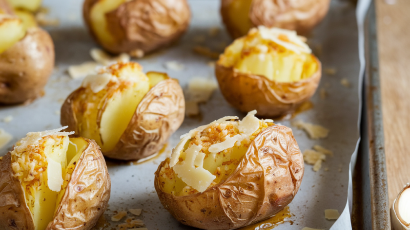 Garlic Parmesan Roasted Potatoes