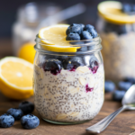 Lemon Blueberry Overnight Oats