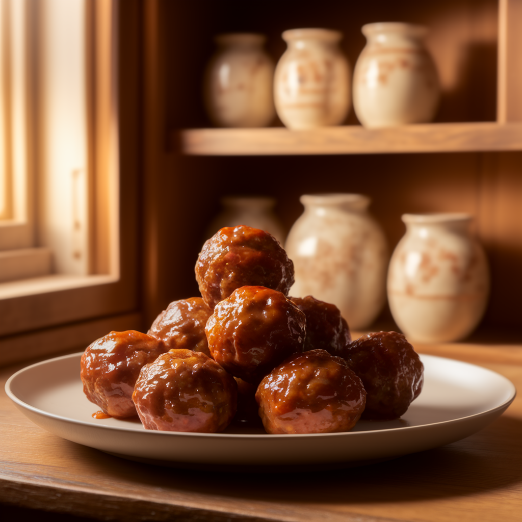 Sweet and Spicy Meatballs