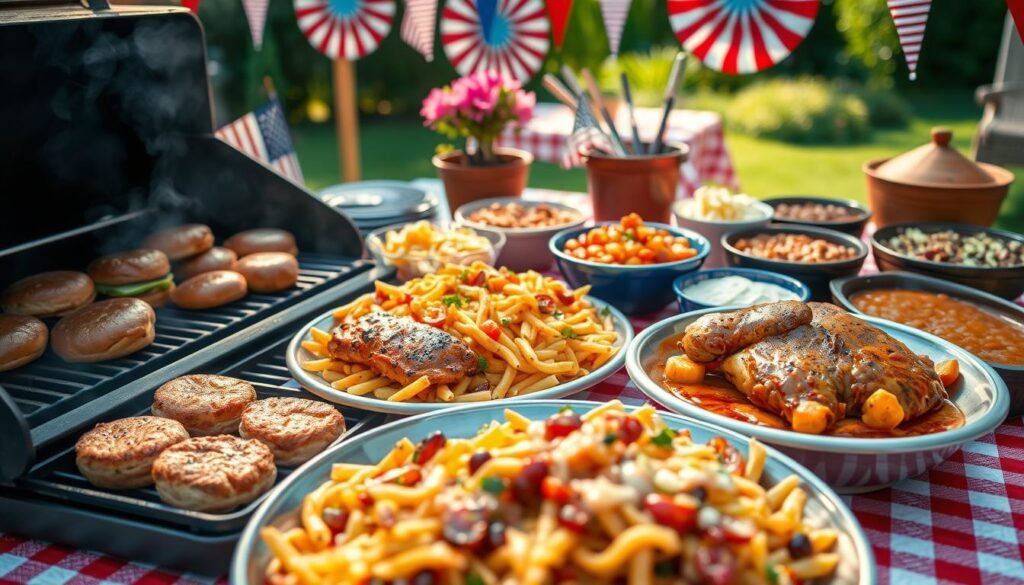 Independence Day cookout main dishes