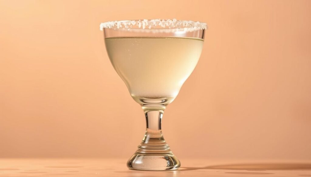 salt rim margarita glass