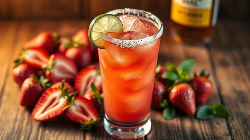 strawberry margarita recipe