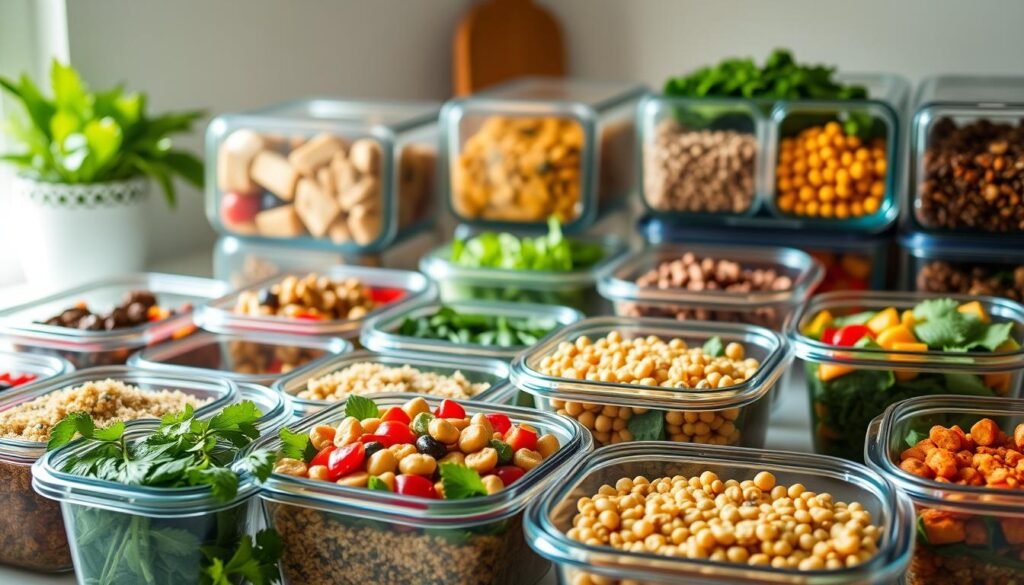 vegan meal prep