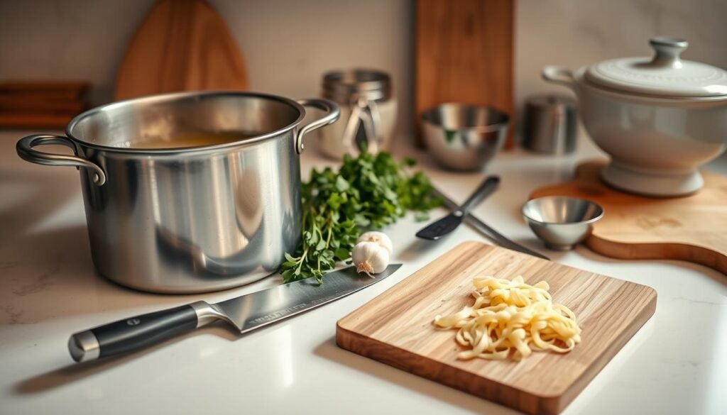 kitchen equipment for soup
