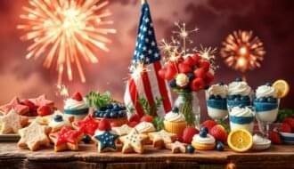 4th of July Party Foods: Red, White & Blue Recipes